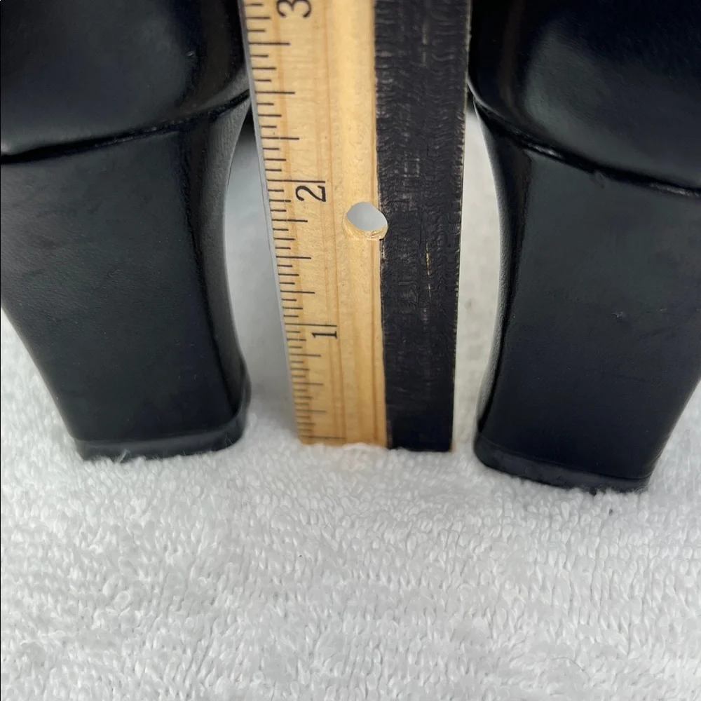 Life Stride Black Square Toe Heels- sticker removed from interior shoe - Picture 4 of 6